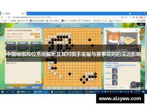 中国围棋段位系统解析及其对棋手发展与赛事规则的深远影响